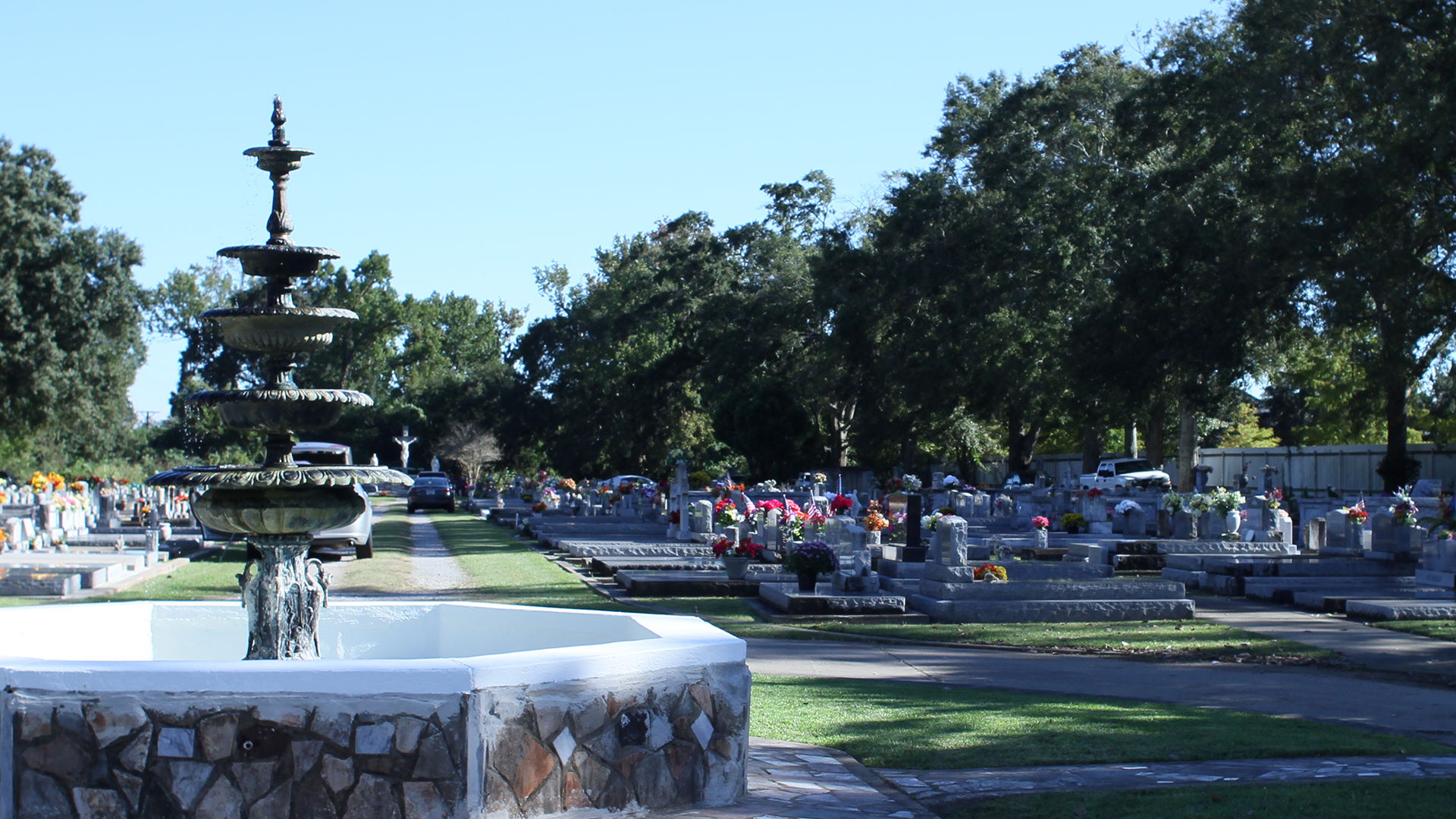 Cemetery Fountain